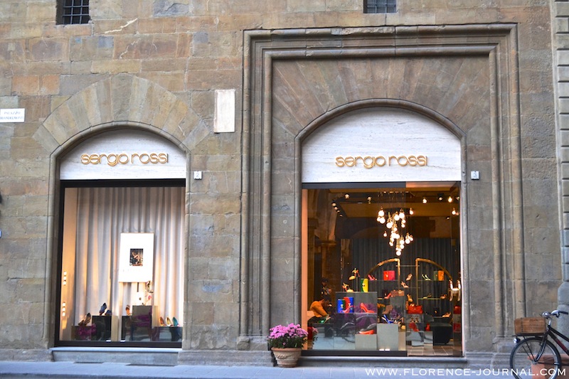 Sergio Rossi boutique Florence