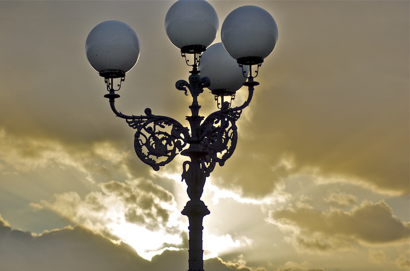 Street Lamps at Piazzale Michelangelo, Florence